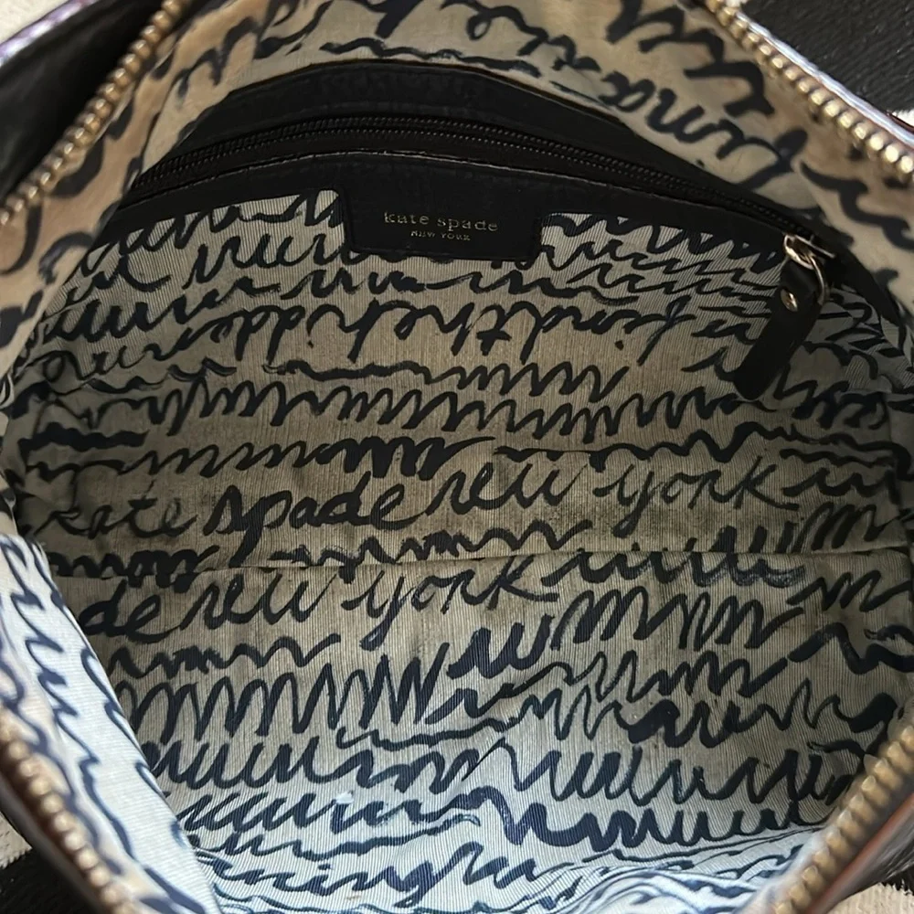 kate spade NEW YORK Black Leather Shoulder Bag